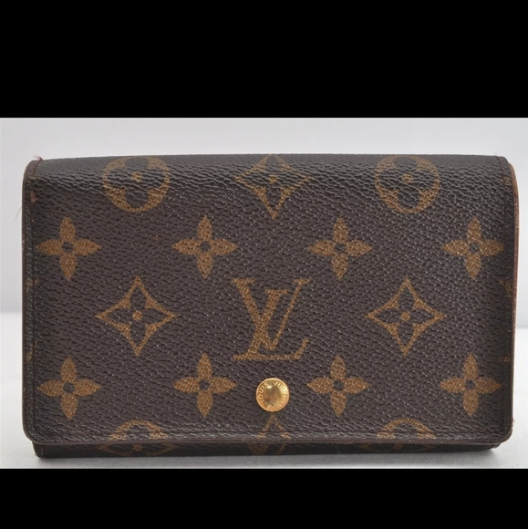 Auth Louis Vuitton Monogram Porte Monnaie Billets Tresor - Picture 2 of 10